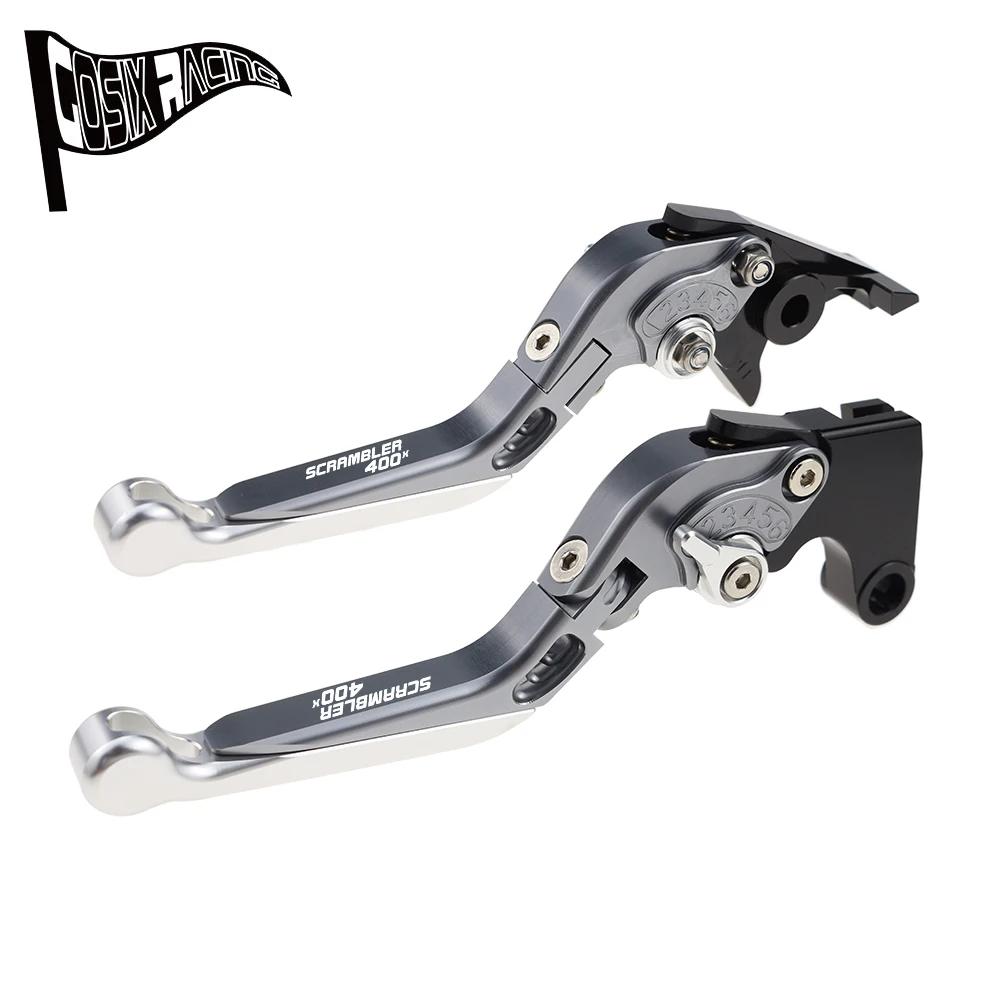 Fit Scrambler 400X 2023-2024 Scrambler 400 X   ڵ  CNC ׼ ̽ Ȯ 극ũ Ŭġ 